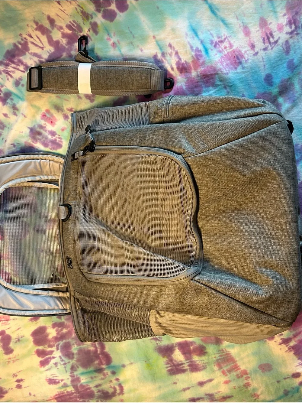 Travel Cat: The Navigator grey convertible carrier and backpack